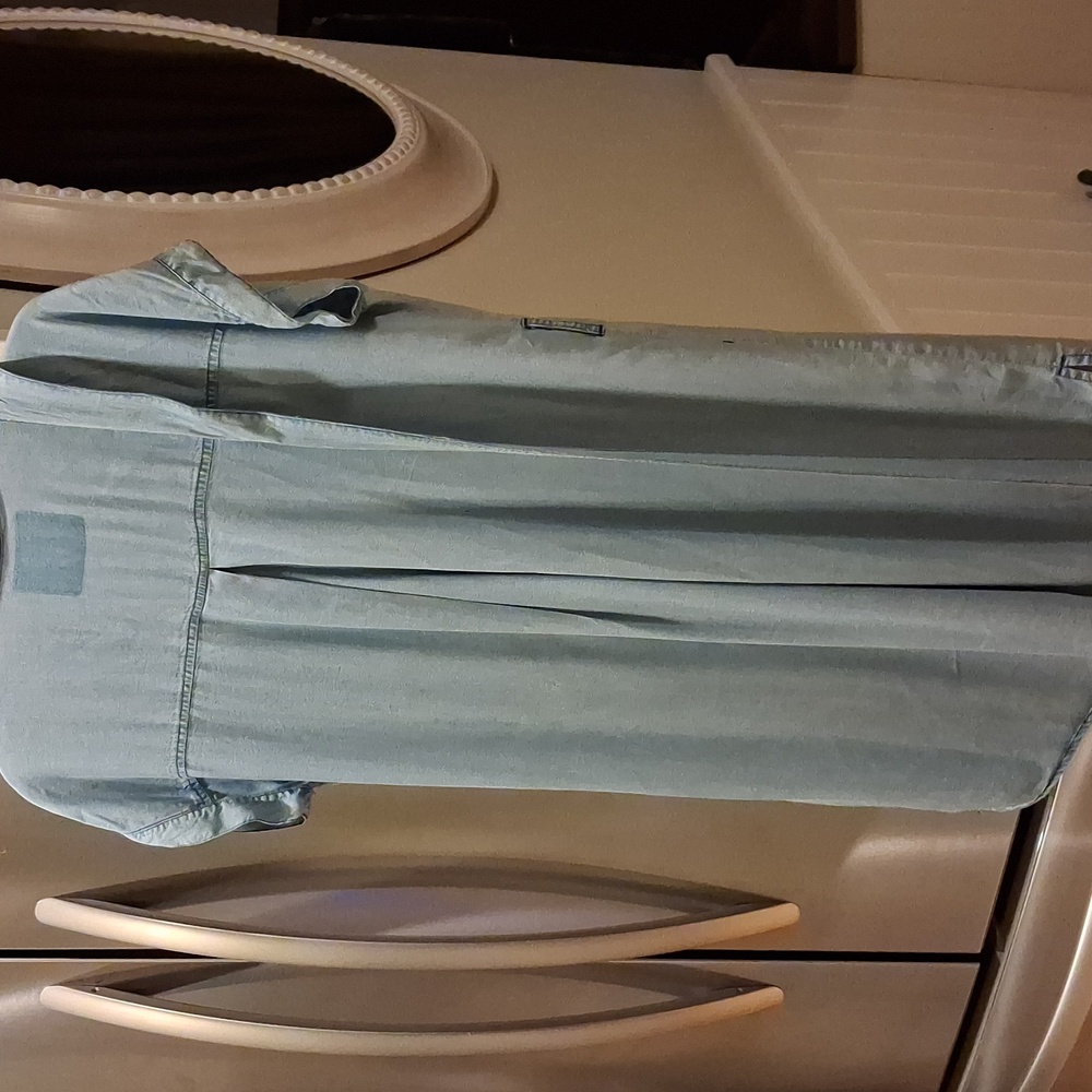 Hem & Thread Classic Blue Dress - Picture 5 of 6